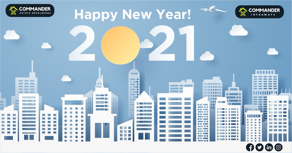 Commandersgroup's tweet photo. Hope 2021 brings with it your share of happiness that was due 2020. Happy New Year from Commander's Estate Developers to you and your family!

https://t.co/Ux1Jbz2uDJ
.
.
.
.
#commanderestatedeveloper #realestate #propertyinvestment #property #business #home #investment #Newyear https://t.co/Zu33B6mVis