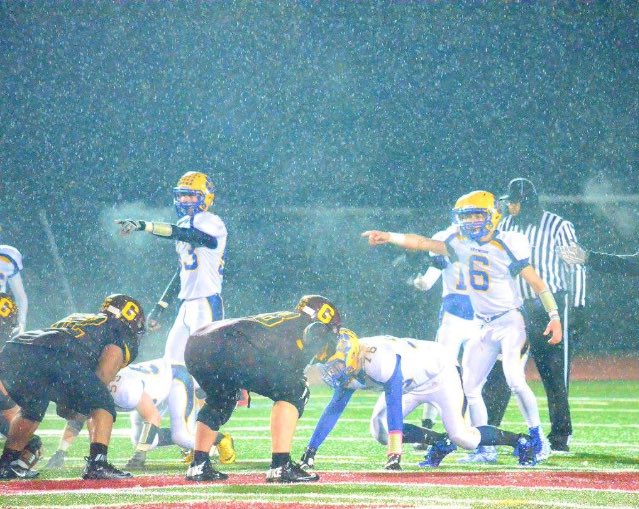 CTHSSports11's tweet photo. @CharlieRitchel said his favorite HS football moment was a 53-0 win over rival Oxford to help Cats clinch a playoff berth. https://t.co/2JzTDX9sxE