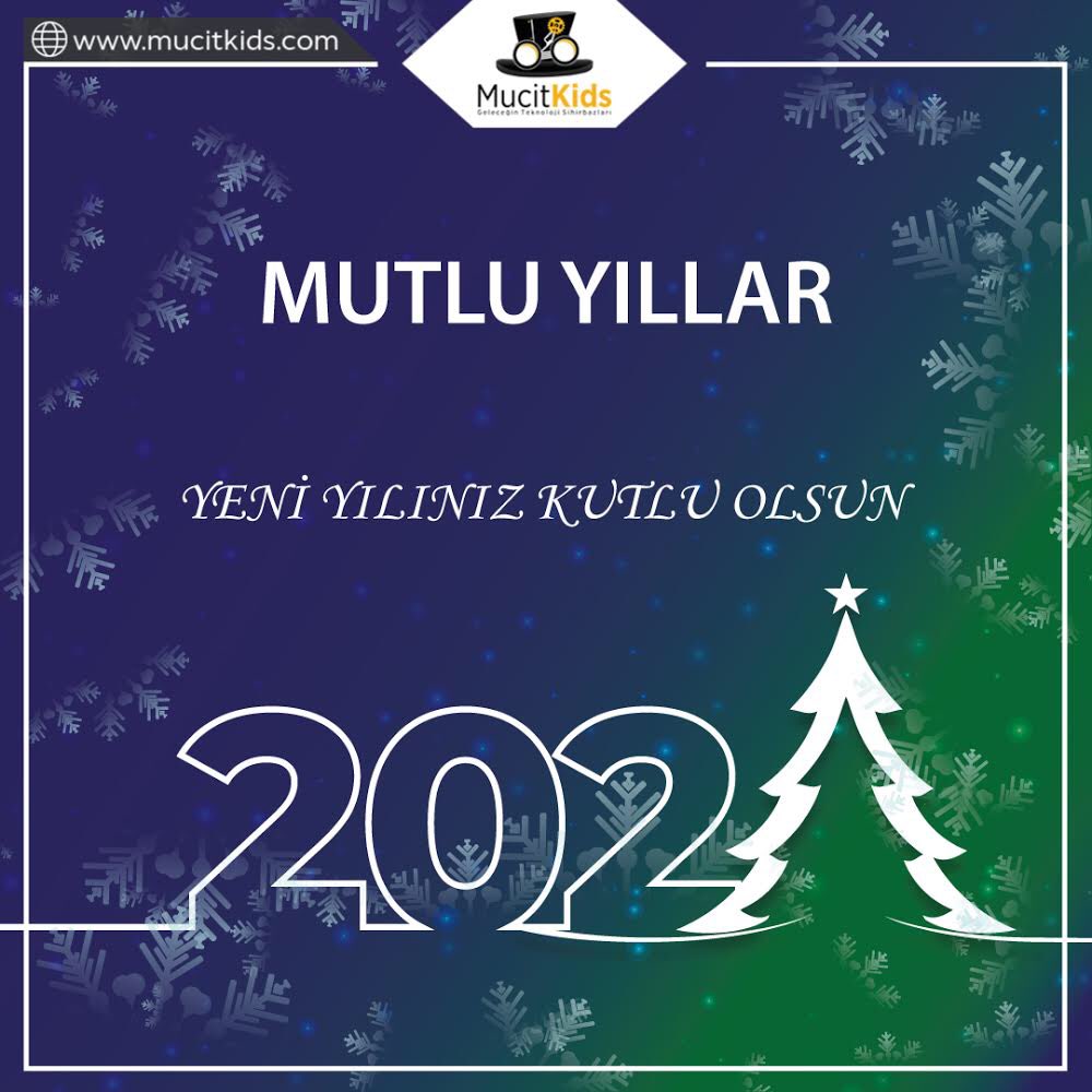 ❄️Mutlu Yıllar!❄️
⛄️Sağlıklı, mutlu ve güzellikler dolu bir yıl geçirmek dileğiyle. Yeni Yılınız Kutlu Olsun!☃️ #yeniyil #mucitkids