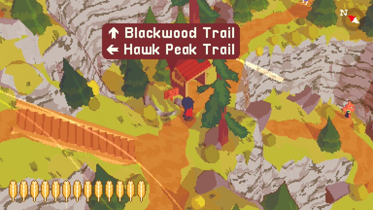 A Short Hike (by  @adamgryu) - In a year where I was mostly sheltered in my apartment, this game provided the perfect outdoorsy antidote. Also showed me that not all open-world sandboxes need to be epic to be successful, they can be cozy instead.