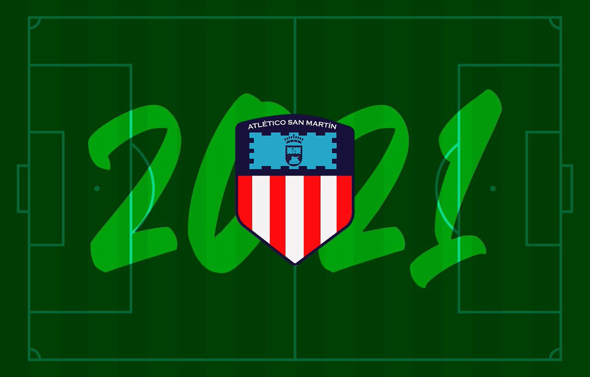 AtleticoSmv's tweet photo. Desde la Escuela Atlético San Martin, os queremos felicitar el año y que se cumplan todos vuestros deseos.

Deseamos que el 2021, sea mejor que el 2020 y que podamos seguir disfrutando de este deporte que tanto nos gusta.

#NosConvertimosEnLoQuePensamos https://t.co/oVXxkO3a8s