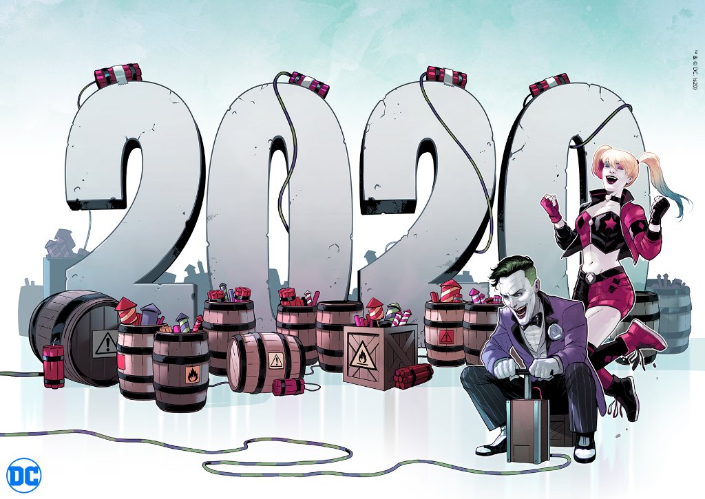 2020 was a joke 🙃 Who's laughing their way into 2021? #NewYearsEve

🎨: @StephenByrne86