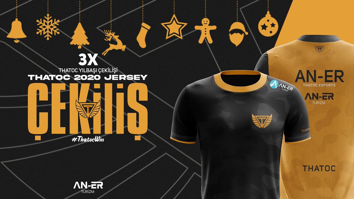 ThatocEsports's tweet photo. 🎁 3 adet Thatoc Jersey Çekilişi !

Çekilişe katılmak için :
🎗 @ThatocEsports ve @anerturizm hesaplarını takip et.
🎗 bu gönderiyi beğen.
🎗 yoruma 3 arkadaşını etiketle.

♦️ Çekiliş sonuçları 4 ocak pazartesi günü https://t.co/hWPB6hMrJ4 adresinden açıklanacak. https://t.co/TnyFgWTX40