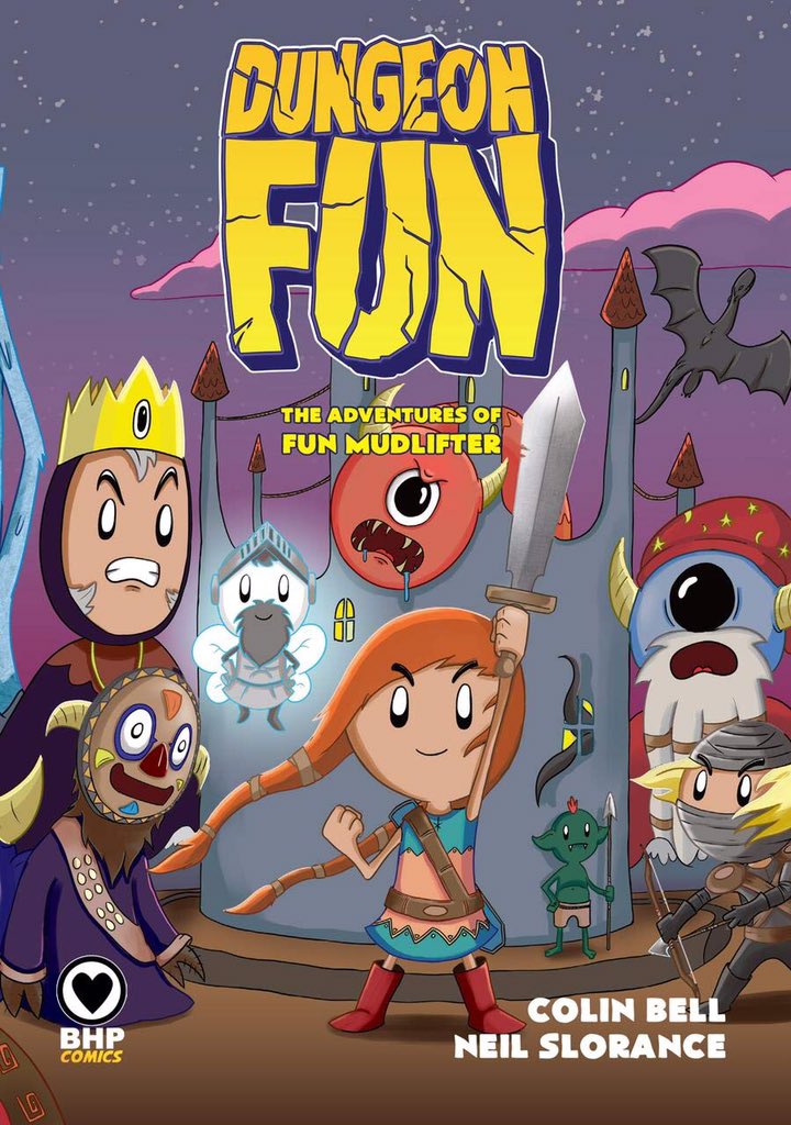 Best Graphic Novel That Made Me Laugh Out Loud: Dungeon Fun,  @colinbell &  @neilslorance