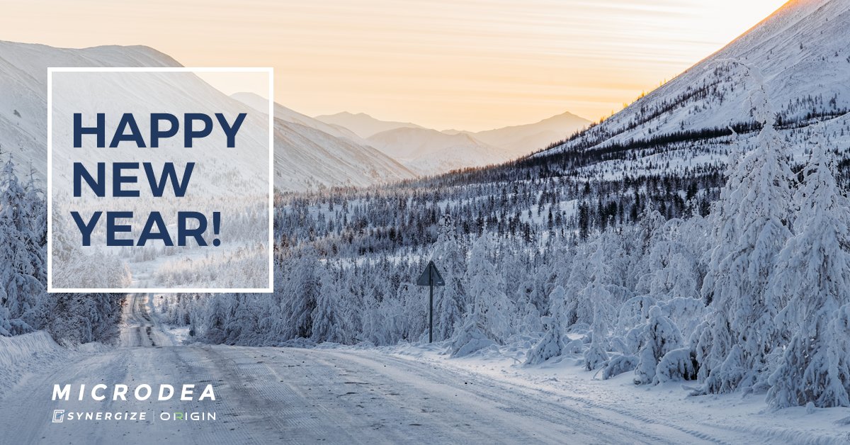 Microdea's tweet photo. As we look back on the year that was and forward at the year ahead, here's to hoping the next 365 days are filled with more success, more happiness and more moments of joy. From everyone here at Microdea, Happy New Year! https://t.co/NrfnbKlOGc