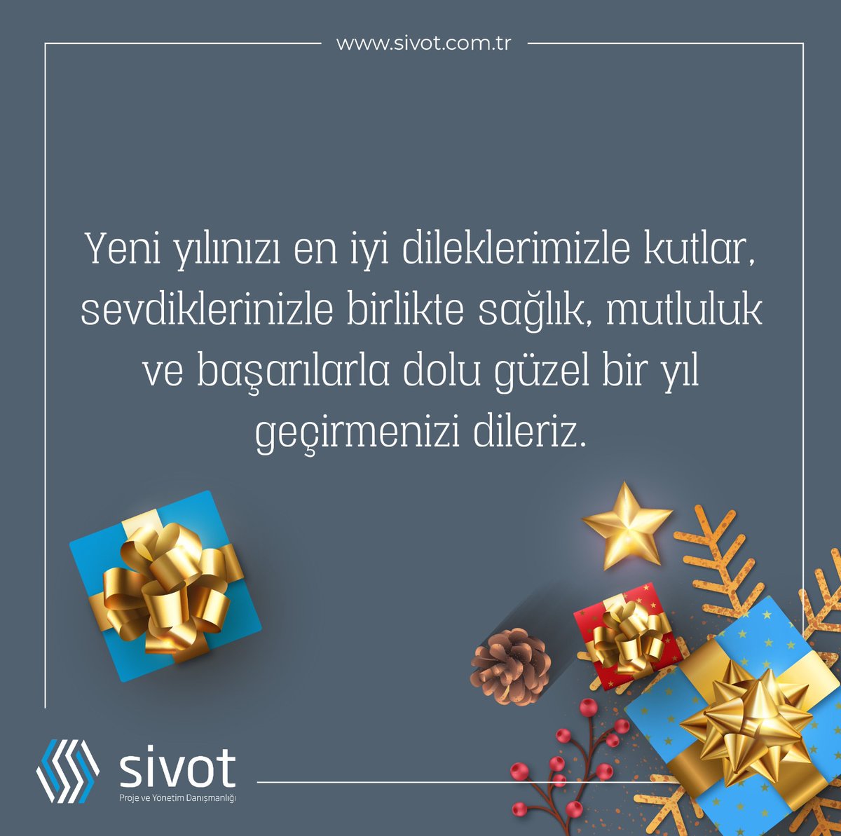 Sivot_Dan's tweet image. Yeni yılınızı en iyi dileklerimizle kutlar, sevdiklerinizle birlikte sağlık, mutluluk ve başarılarla dolu güzel bir yıl geçirmenizi dileriz. 
#2021 #YeniYıl #YeniYıl2021 #YeniYılınızKutluOlsun