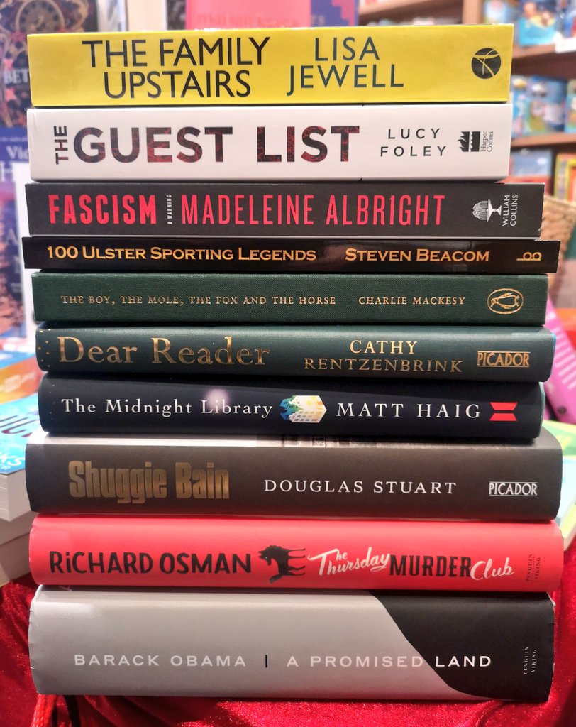 Let's have a giveaway to finish the year! RT and follow to be in with a chance of winning your choice of book from our list of bestselling titles this year (shown below) A winner will be chosen, at random, on Sunday 3rd at 8pm. 
(UK only, unfortunately 😪)
Go, go, go!