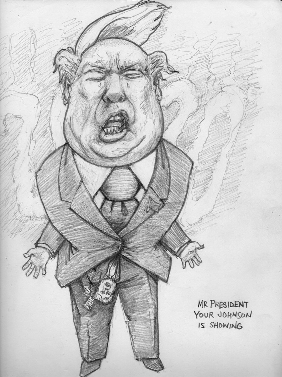 benehell's tweet photo. #Draw2020Challenge When Trump Farts the whole world catches ... https://t.co/olkoEjTc91