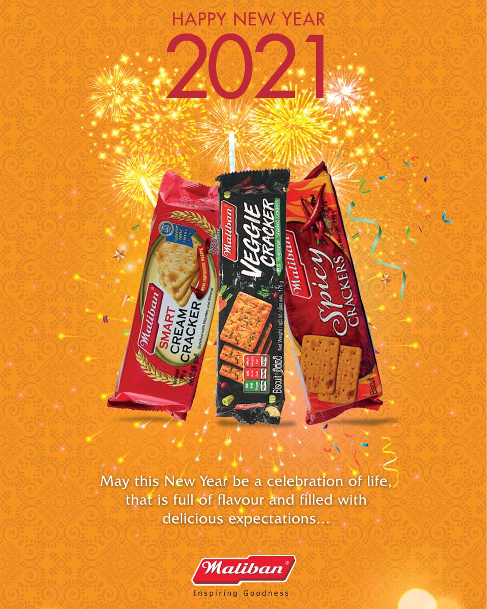 Greetings for a flavorful New Year! 🥳
#2021 #happy_new_year  #maliban