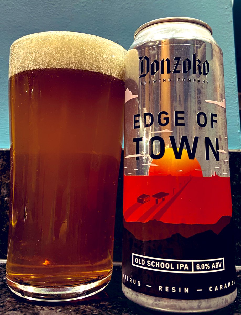 TheAleTrail's tweet photo. Cutting through a lot of various NEIPA meh’ness in 2020 comes this super slurper from @DonzokoBeer #EdgeOfTown a great beer taste revitaliser! https://t.co/5pKr07ZGBw
