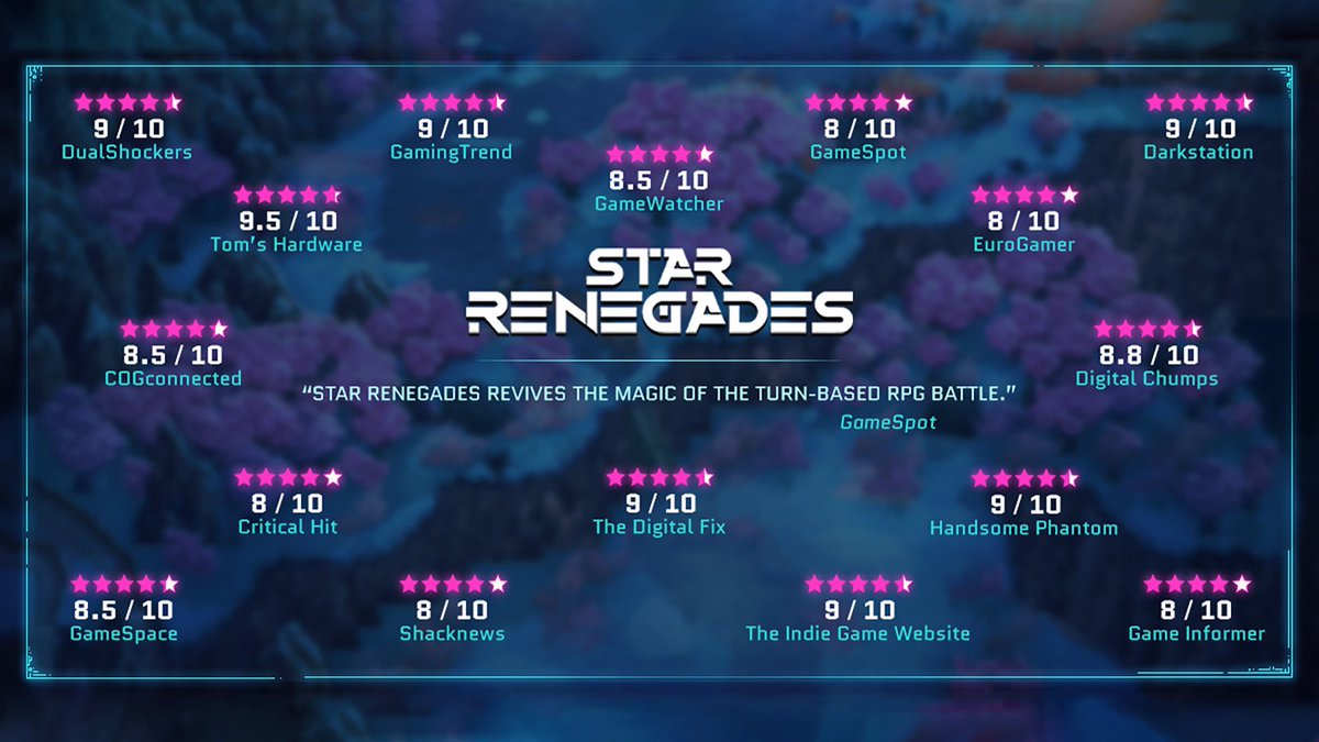2020 has been a challenging year to say the least! We’re super grateful for an amazing launch for <a href="/starrenegades/">Star Renegades® 🚀</a> and we’re hopeful for a brighter 2021 for everyone! Thank you for your support and we wish you all a Happy, Healthy, and Prosperous New Year! 🙏☺️