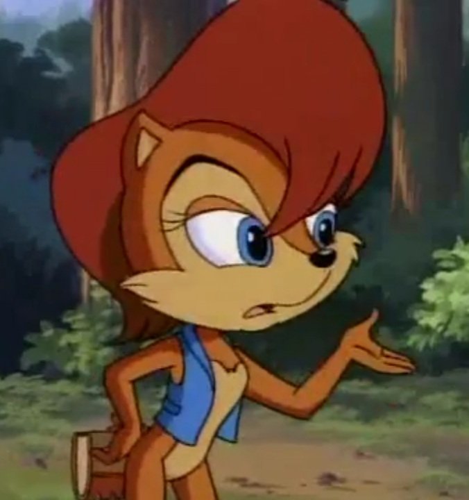 "Amy is my friend! And Sonic is NOT my boyfriend!" x.com/SallyAcornRall…