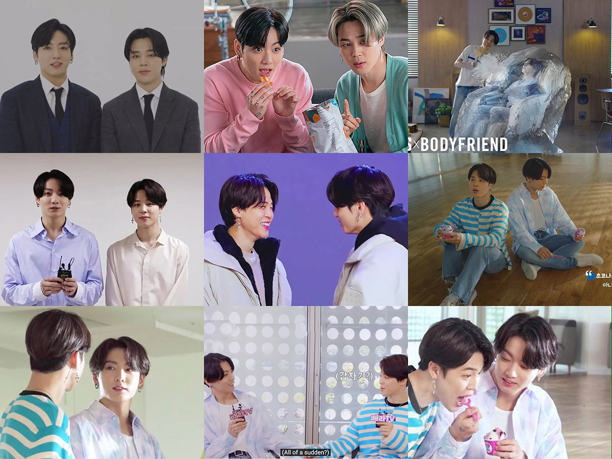 Jikook Units (Stay Gold, Dynamite, ads)This year we were lucky to get many Jikook units in ‘Dynamite’, ‘Stay Gold’ and some ads and photo-shoots. Their chemistry, harmony, and compatibility made lots of beautiful moments for people who love to see them together.