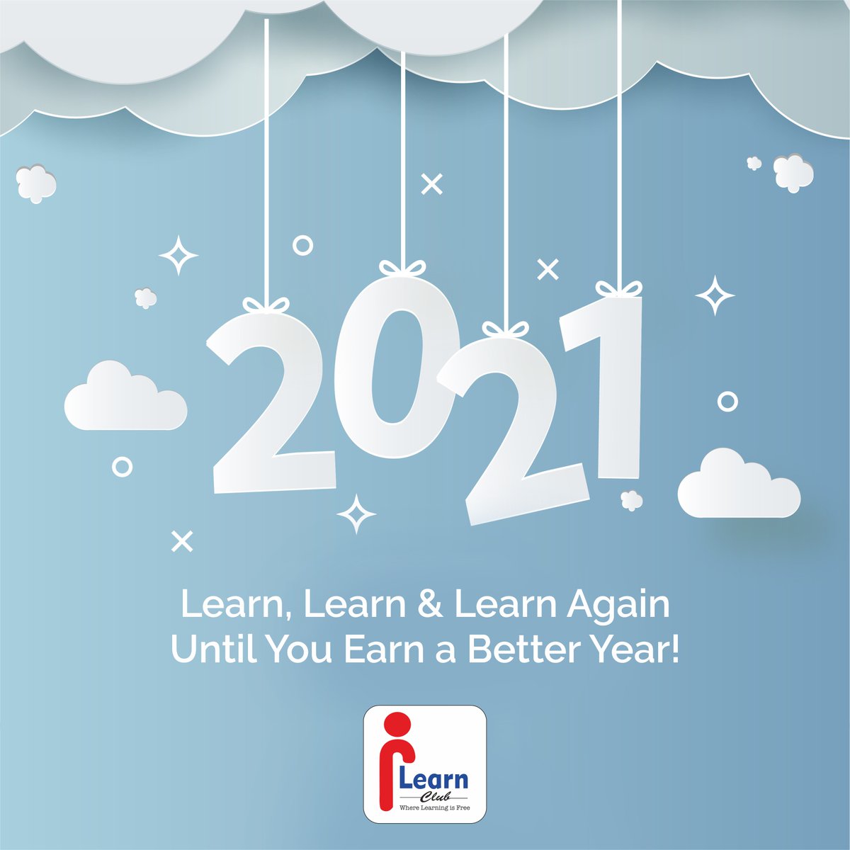 Keep learning and have a better year ahead! Happy new year! #NewHope #NewBeginning #NewYear2021 #NewYear #ILearn