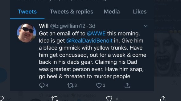 Next is the  @JoeHulbert Cringe Award and here are the nominees: