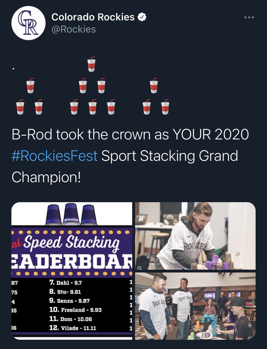 • We started 2020 with a thread detailing 10 years of New Year’s tweets• We covered our first Hall of Fame election and (prepared for) the second number retirement• We hosted fan fest, with cup stacking competition• Hosted Season Ticket Holder event (S/O  @Chuck_Nazty)