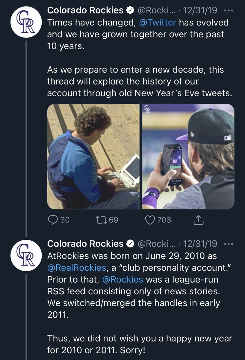 • We started 2020 with a thread detailing 10 years of New Year’s tweets• We covered our first Hall of Fame election and (prepared for) the second number retirement• We hosted fan fest, with cup stacking competition• Hosted Season Ticket Holder event (S/O  @Chuck_Nazty)