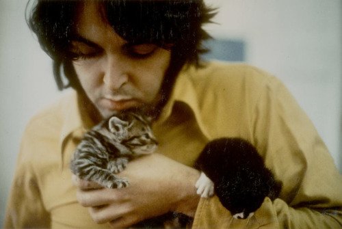 davy jones and paul mccartney as each othera beautiful thread to start the year