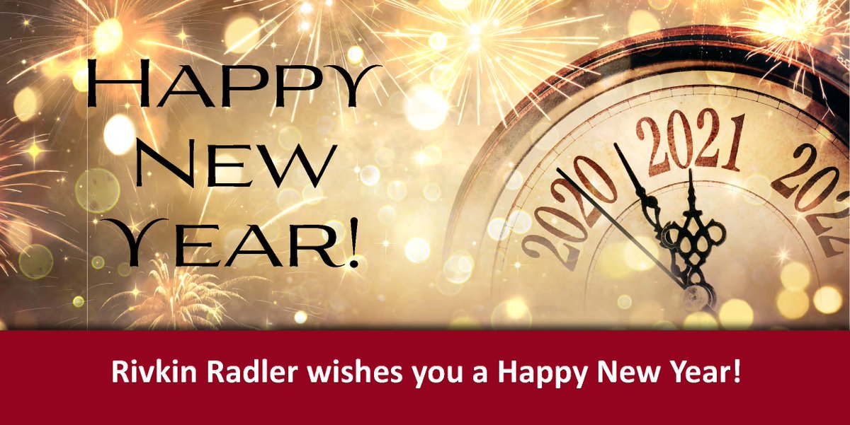 RivkinRadler's tweet photo. Wishing everyone a safe and healthy 2021! https://t.co/AkFPJ6LCVB