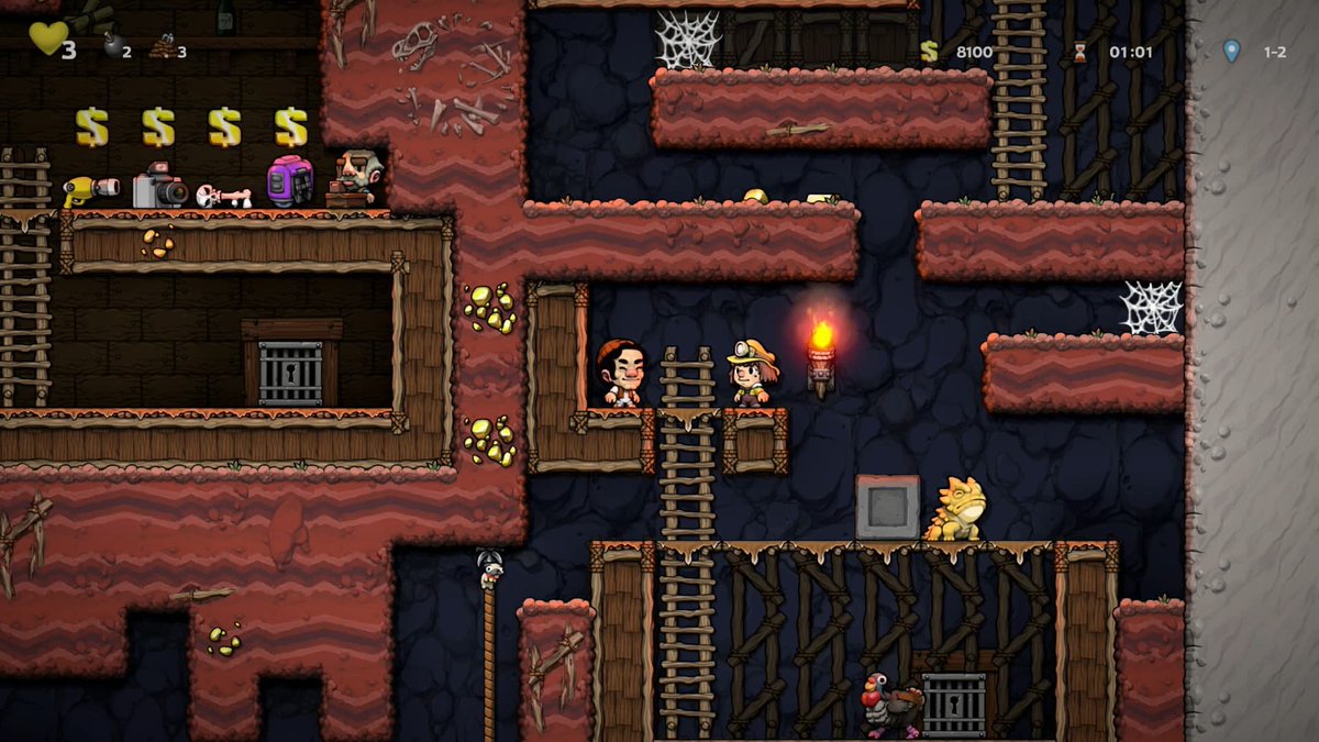Spelunky 2 - Came in with high expectations, but need to give it more time. Not sure if it's just because I'm having to relearn subtleties of the controls and risks, but feels much less forgiving than the original (my single mistakes seem more likely to spiral into instakills).
