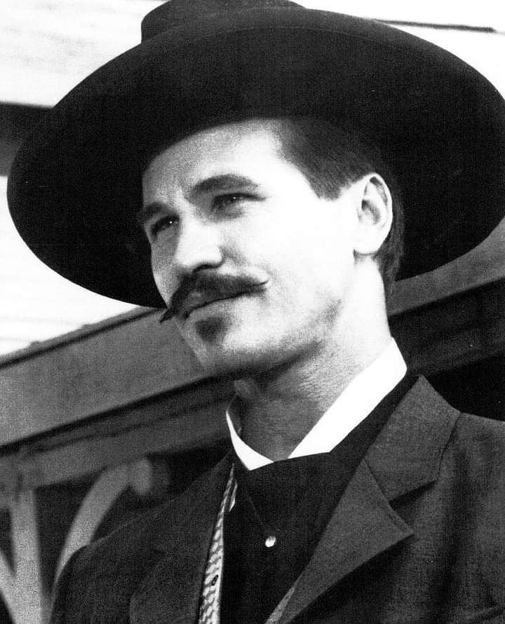 Happy Birthday to Val Kilmer who turns 61 today!  Pictured here as Doc Holliday in Tombstone (1993). 