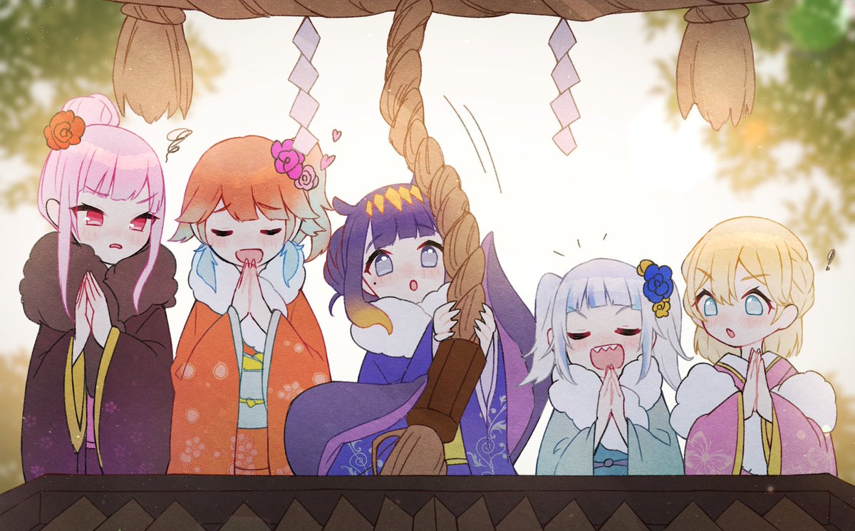 Happy New Year !!!

Japanese "HATSUMOUDE"

#callillust
#ArtsOfAshes
#inART
#ameliaRT
#gawrt