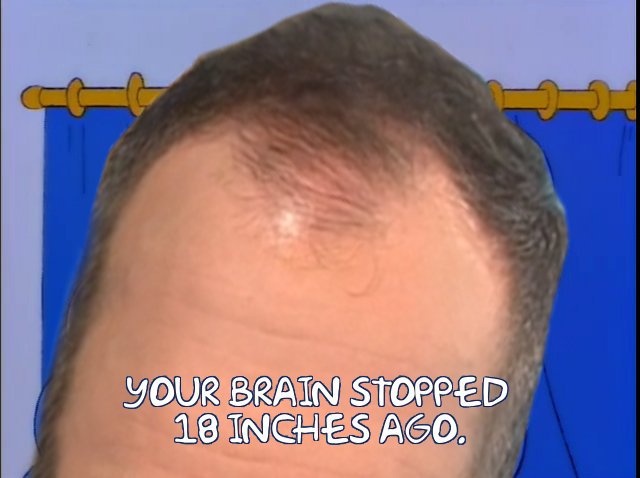 Lol. This is a great follow-on from the previous one.