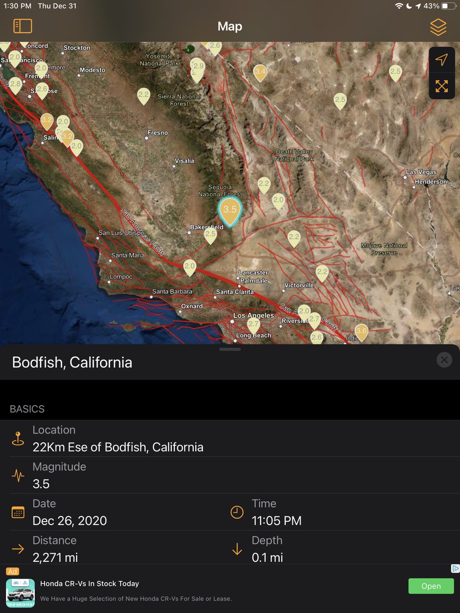 It’s this area that scientists have said they’ve been closely watching. These recent quakes have all been very shallow including the 3.5 magnitude earthquake that was only 0.1 mile deep.