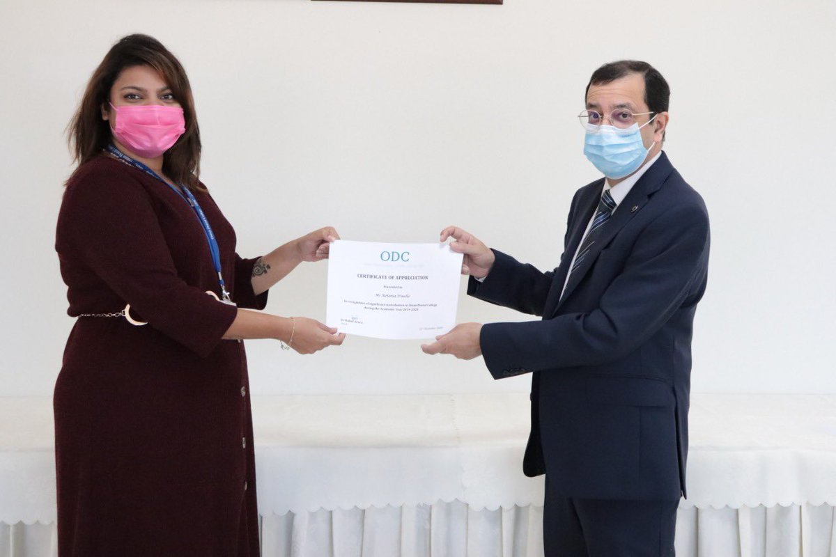 ODC_MCT's tweet photo. كلية عمان لطب الأسنان تكرم عدد من موظفيها.

Oman Dental College staff Recognition https://t.co/OGi749fAsQ
