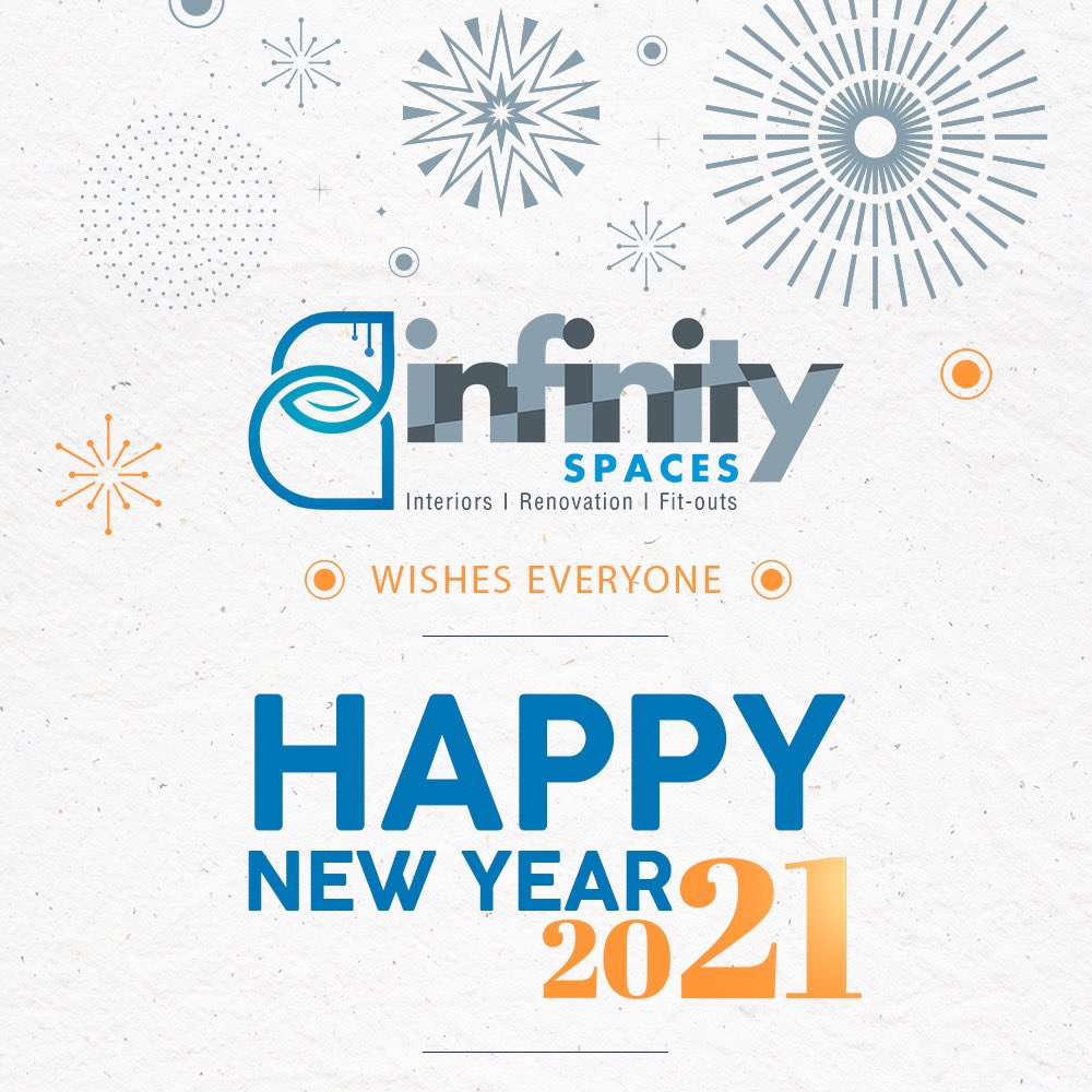 spaces_infinity's tweet image. InfinitySpaces Wishes Everyone a Very Happy, Healthy and Prosperous New Year !! 

#InfinitySpaces
#hubiocreativeworks
#HappyNewYear2021￼