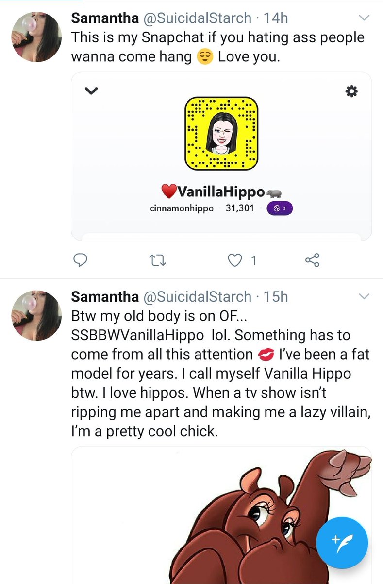 Ssbbw vanilla hippo