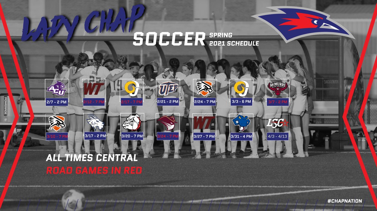 ⚽️ WSOC | The <a href="/LCUSoccer/">Lady Chaps Soccer</a> Spring 2021 schedule has been updated and now includes eight chances to see the Lady Chaps play at home. 

📰 READ MORE👇
bit.ly/3hyRYeX