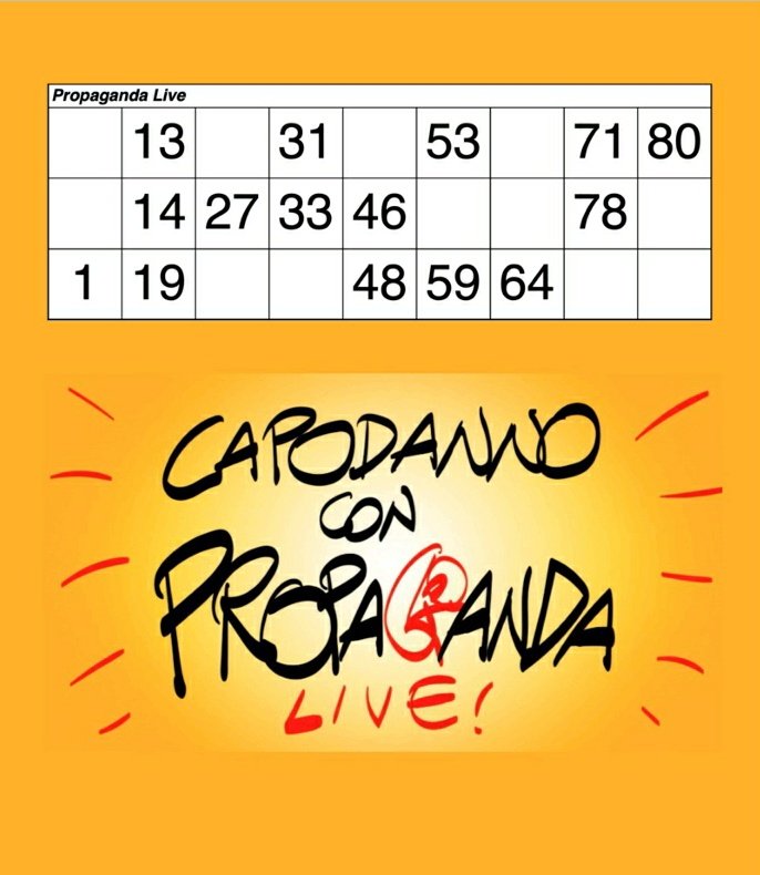 MaFyxDesigner's tweet photo. Siamo pronti! #propagandatombola #propagandalive https://t.co/pl2saw5pjs