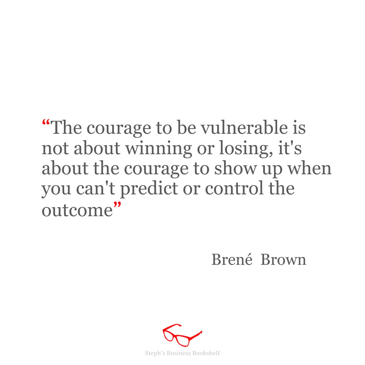 Find out how to embed the value of courage in your team and organisational culture. Listen to the full episode of Dare to Lead by Brené Brown, rebroadcast on Steph's Business Bookshelf this week. #quotes
Spotify 👉 spoti.fi/31AotTr
iTunes 👉 apple.co/3gvJRxC