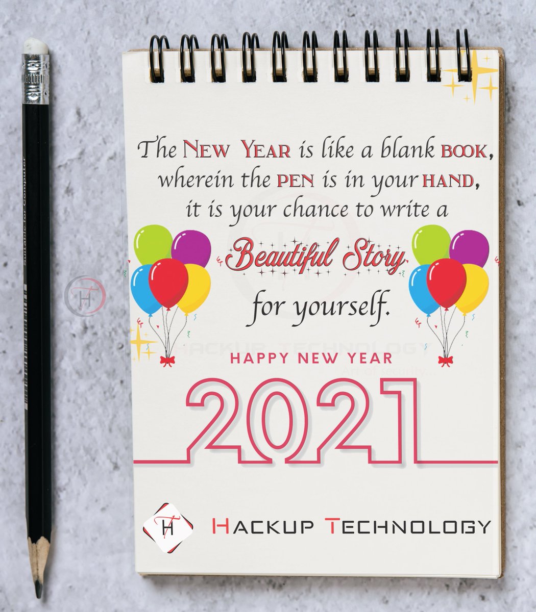 HackupTech's tweet photo. Happy New Year 2021
#hackuptechnology #dineshparanthagan
#newyear2021 https://t.co/2o2bLOalbI
