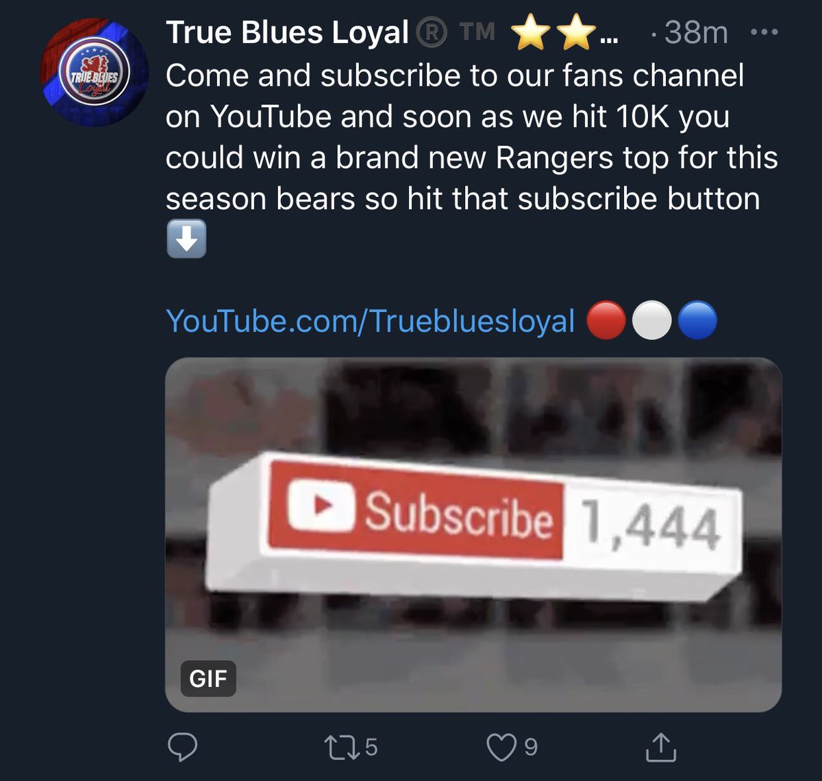 TRUE BLUES LOYAL tweet media