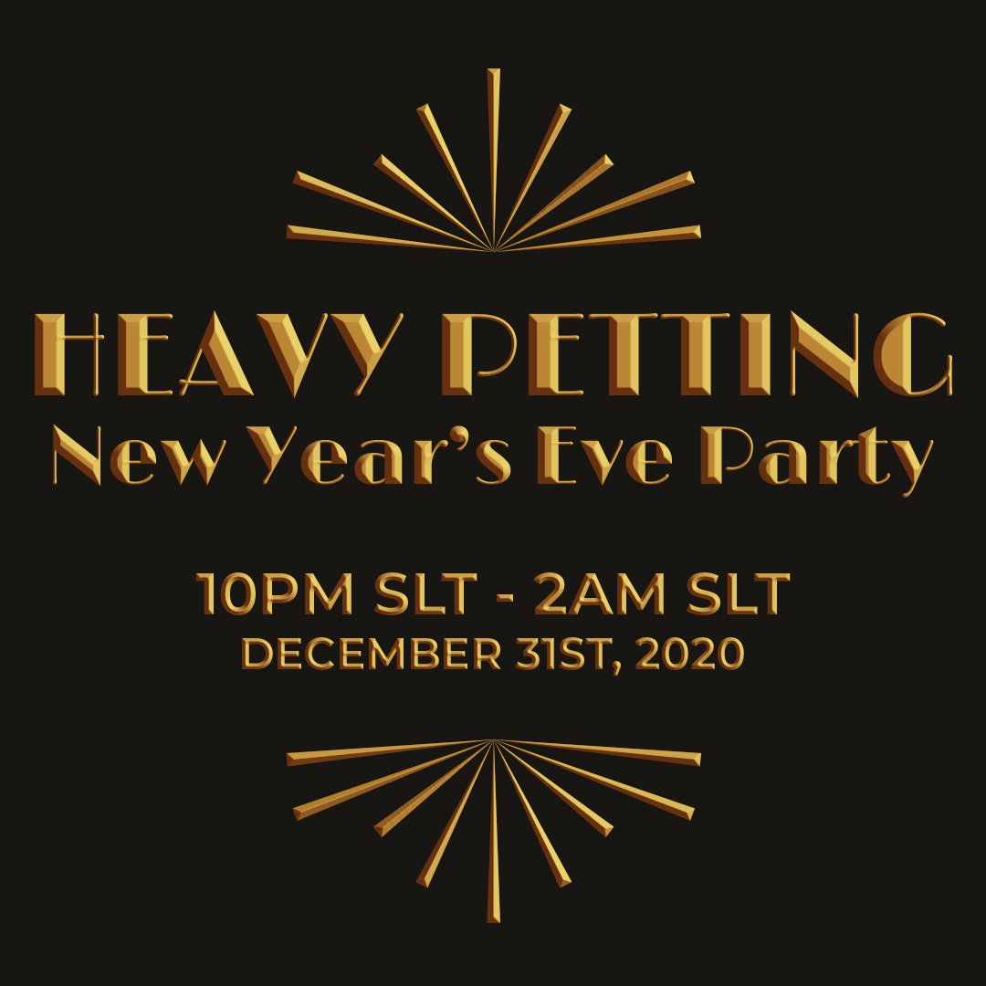 insydiousdog's tweet photo. Hey! I know there's a lot of new year's parties going on today, but it would mean a lot to me if you stopped by during our final event! After this, Heavy Petting will be gone forever! 🎉✨🌟 https://t.co/A9M0fvQNZe https://t.co/HKTwG3cbuO