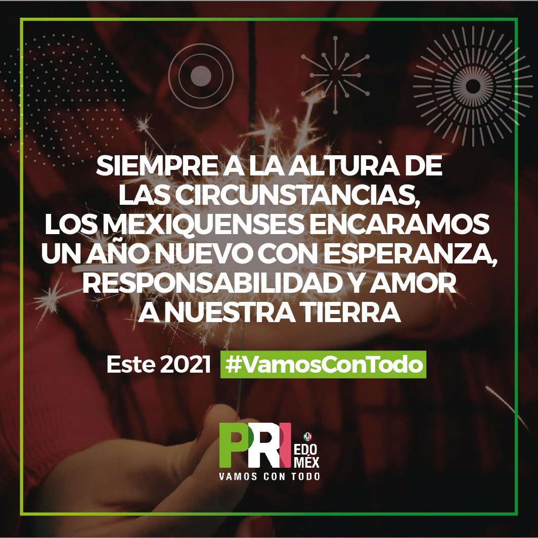 AlejandraDMV's tweet photo. No hay fecha que no llegue, ni plazo que no se cumpla. #2021 #VamosConTodo #ARomperla 👊🏻 @PRI_EDOMEX https://t.co/iMTj3nkkXX