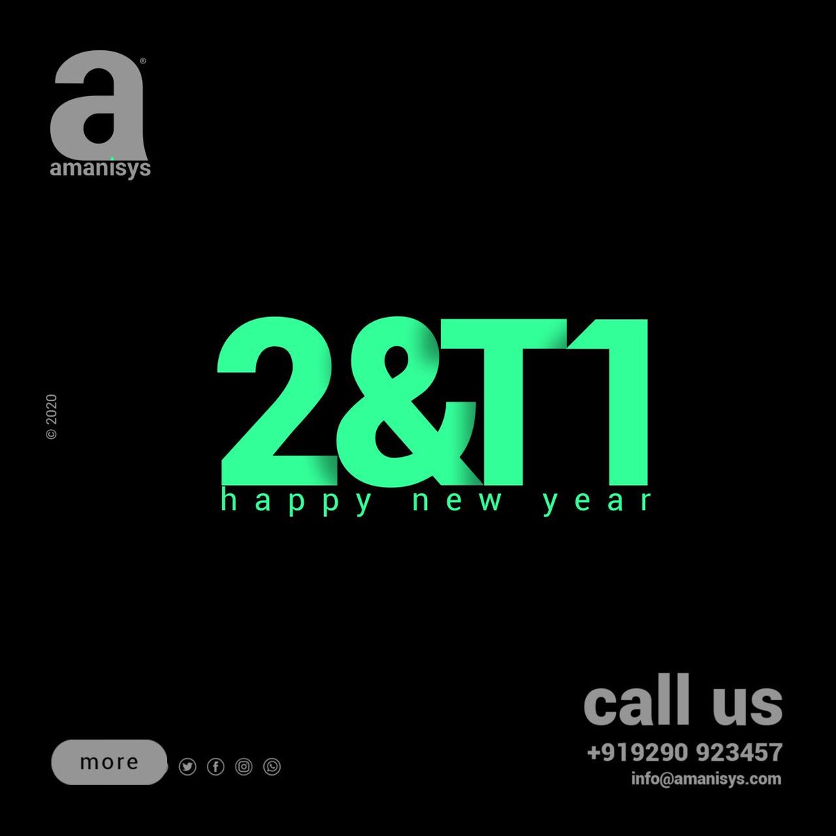 Wishing you a very Happy New Year - 2021 amanisys.com#design Social Media Marketing, Graphic Design, Illustration, Packaging Design, Logo Design, Video Production, Presentation Design, Brand Design, Print Design, and #logo #packagingdesign #branding #graphicdesign