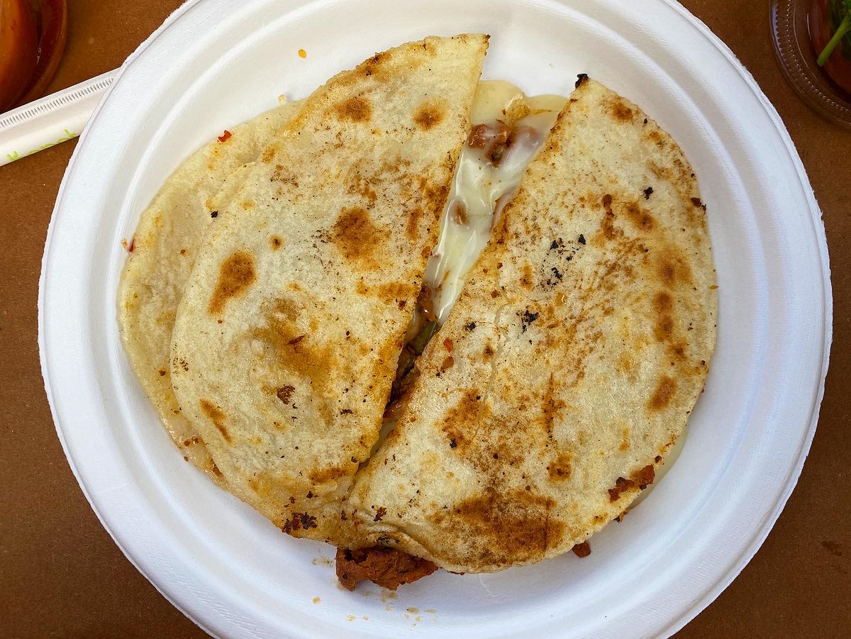 * Quesadilla from Sonoratown (Downtown L.A.).