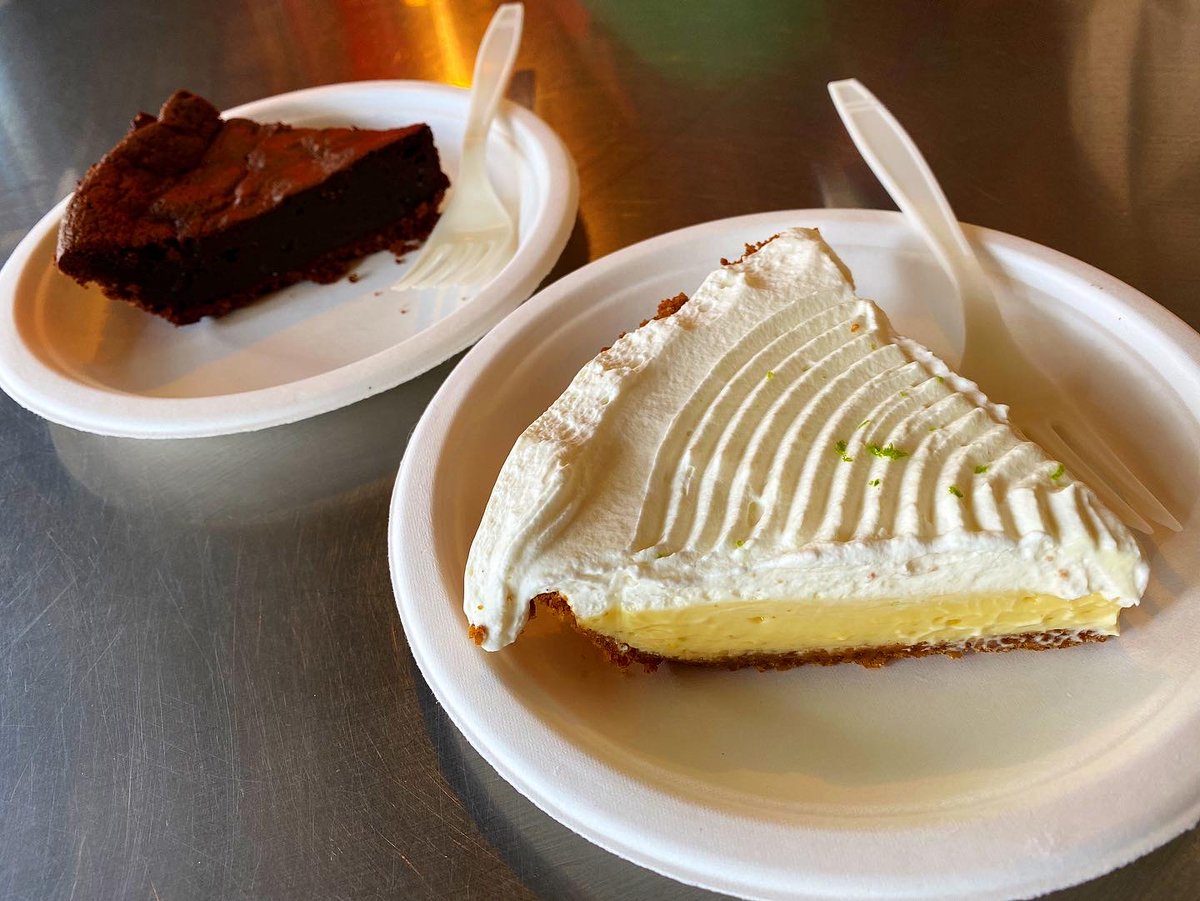 * Nicole Rucker's Key Lime Pie & Chocolate Chess Cake from Fat & Flour.