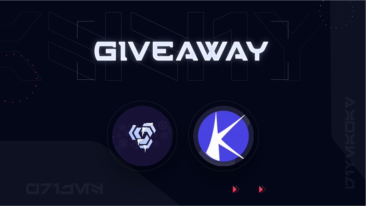 KuaiAIO's tweet image. 📈 HUGE GIVEAWAY 📈

🎁PRIZES:🎁

1x @KageAIO Renewal
1x @KuaiAIO Monthly

🌟RULES:🌟

🚰 FOLLOW ALL ACCOUNTS MENTIONED
🧑‍🍳TAG A FRIEND
🔄 RT THIS TWEET

🔔 ENDS IN 24 HOURS 🔔