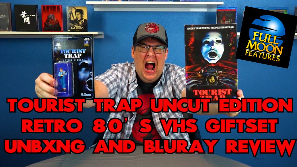 Our Last Review of 2020! TOURIST TRAP UNCUT EDITION VHS GIFT SET UNBOXING AND REVIEW IS NOW LIVE!   youtu.be/jqoY1AzGXT8

#touristtrap #thelastdrivein #FilmTwitter #joebobbriggs #70s #70shorror #70shorrormovies #fullmoonfeatures #horrormovies #horror #horrorcommunity