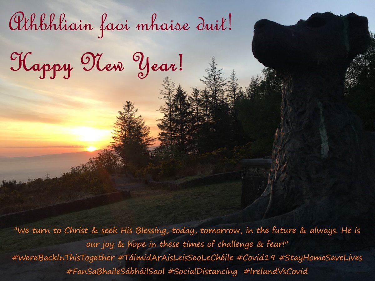 martin_lonergan's tweet photo. Wishing everyone, what we all hope will be a Happy and Brighter 2021- Athbhliain faoi mhaise duit!
#StaySafe #StayHealthy #StayHomeSaveLives #FanSaBhaileSábháilSaol #SocialDistancing #WashYourHands #WareAMask #WereBackInThisTogether #TáimidArAisLeisSeoLeChéile https://t.co/PozezWZRRH
