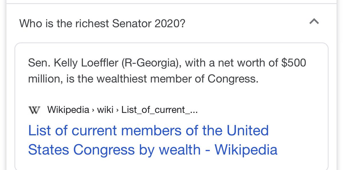FranncescaRobi1's tweet photo. @jawja100 @PaulCogan @andy_burning @SecElaineChao #MoscowMitch estimated wealth of 22 million. And guess who is the richest?? Thatโs right, #LootingLoeffler herself!
Georgia needs to send Loeffler & #PerdueCorruption home $sideline the evil turtle by #VoteOssoffandWarnock4Senate
#VoteOssoffAndWarnock4SenateToFireMitchMcConnell https://t.co/JniBW2j34n