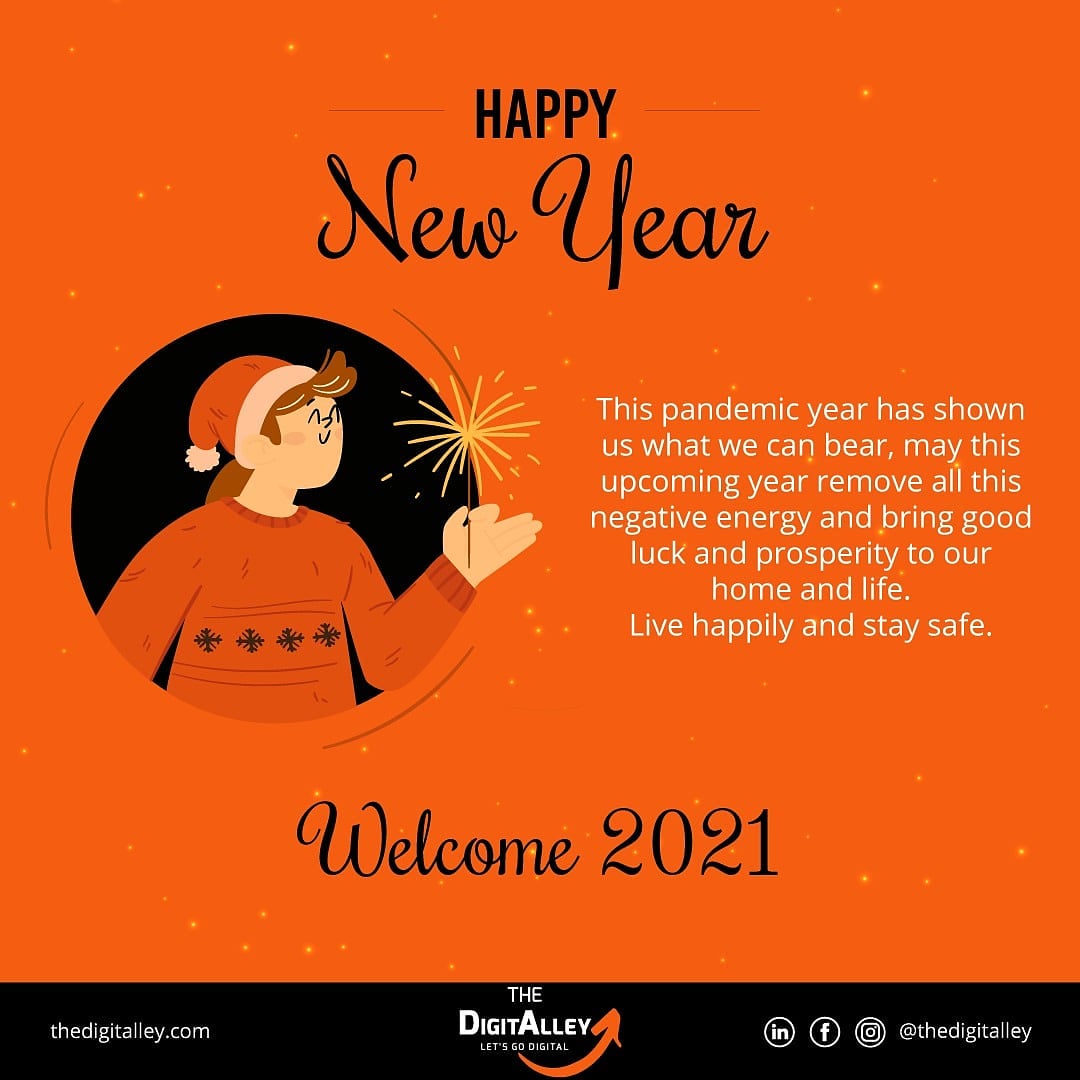 Mehakfatima110's tweet photo. Happy New Year 🎉☺️
from the team @TDigitalley

#Welcome2021
#HappyNewYear2021
#GoodBye2020
#NewYearsEve
#lastdayof2020 https://t.co/9wyvgEcOsv