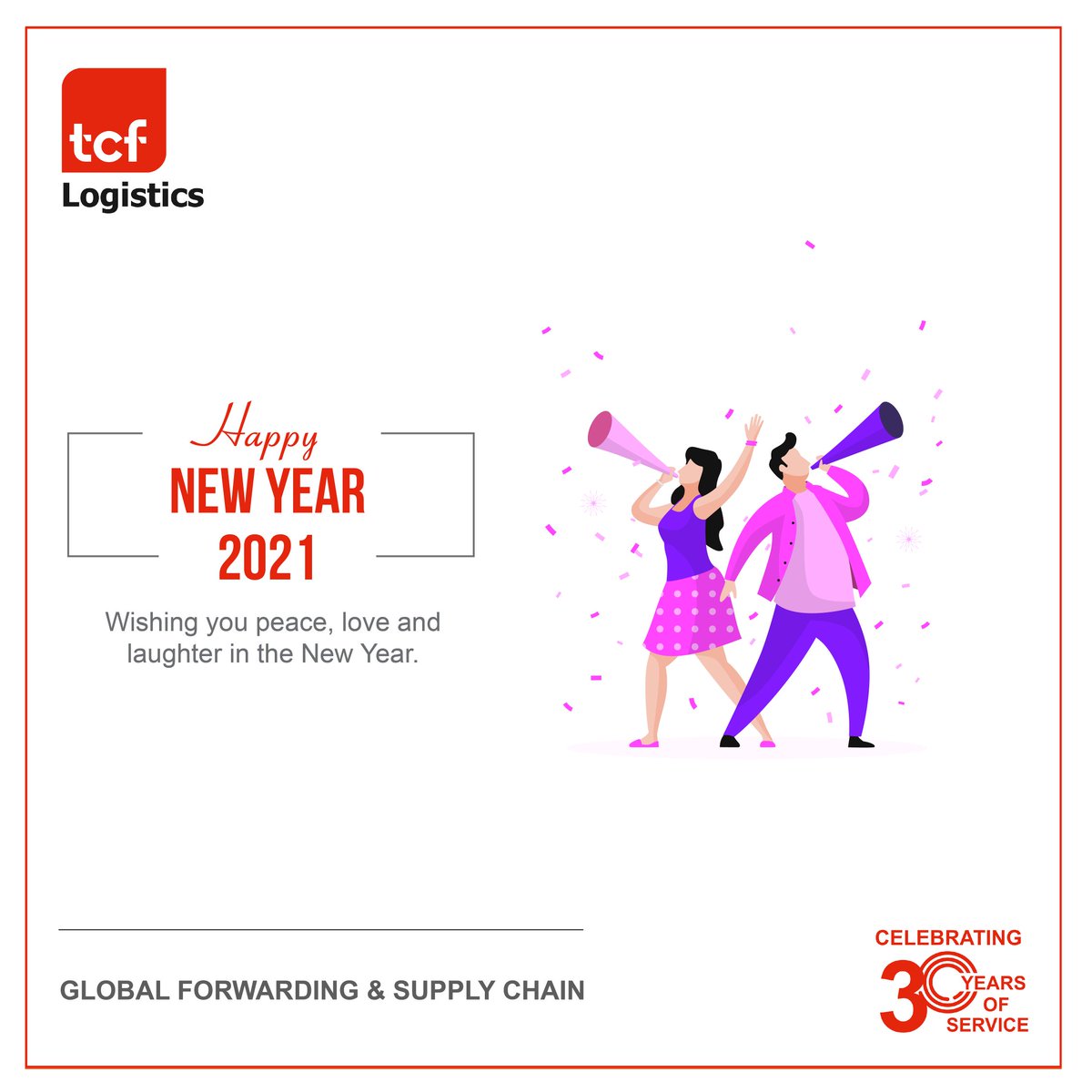 Let’s Begin This New Year With Warmest Of Aspirations. Wishing Everyone a Happy New Year - Team TCF #HappyNewYear2021