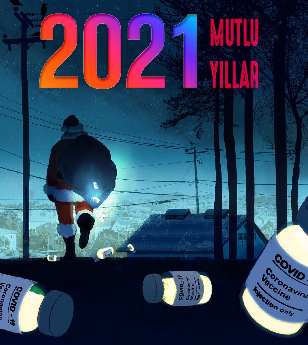 Covidsiz bir yıl olması dileğiyle