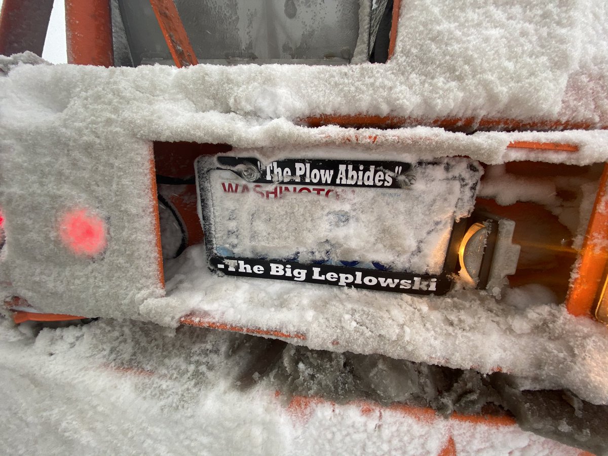 WSDOT_East's tweet photo. November saw about the naming of our newest Tow Plow - "The Big Leplowski"! You submitted name suggestions and then voted for it! Thank you! Maybe in 2021, we can get @TheJeffBridges (when safe) to join us for a ride-along. #WSDOT20
We will be naming the 3rd sometime in 2021. https://t.co/S6hxVFJZSU