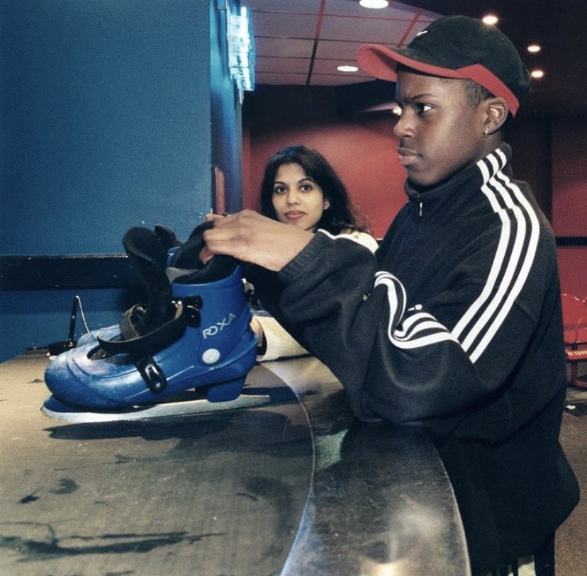 AlcottHigh's tweet image. Teenagers at a London ice rink circa 2000.